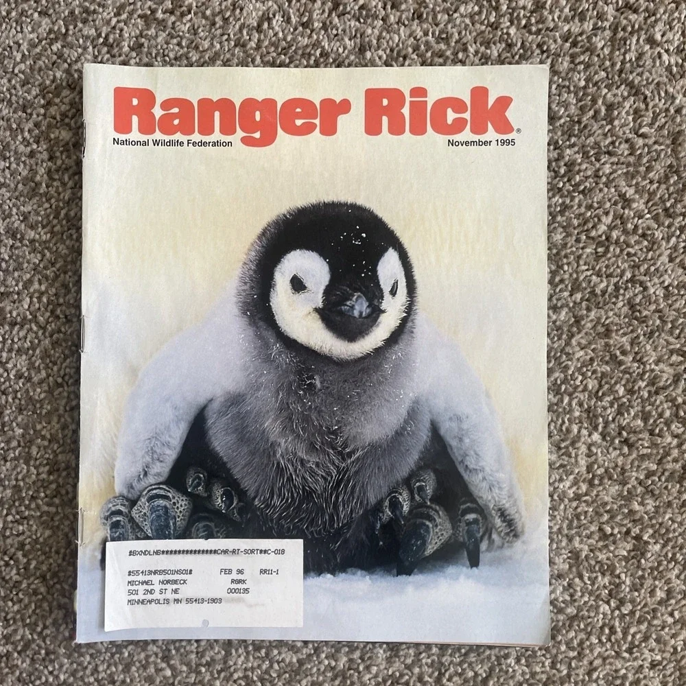 Ranger Rick's Nature Magazine 1995-1996 National Wildlife Kids‎ Vtg Lot Of 10